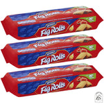 McVities Fruit Fig Rolls Biscuits Pack of 3, 200g