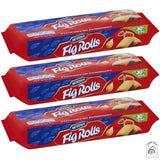 McVities Fruit Fig Rolls Biscuits Pack of 3, 200g