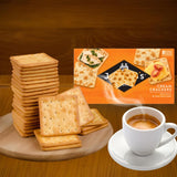 Cream Crackers Original – Classic Crisp & Light Snack Biscuits, 8 Packs per Box, Pack of 2