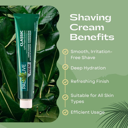 Men's Shaving Cream Classic 100ml x Pack of 6