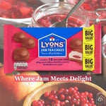 Lyons Jam Teacakes 16'S Big Value Pack of 3, 200g