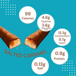Fingers Biscuit Bars Multipack, Salted Caramel, White Chocolate, and Chocolate 9 x 20g (Pack of 3)
