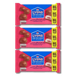 Lyons Jam Teacakes 16'S Big Value Pack of 3, 200g