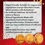 Lotus Cookies Sandwich Cream, Milk Chocolate & Vanilla Cream 150g (Pack of 3)