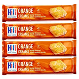 Hills Orange flavoured Cream Sandwich Biscuits 150g (Pack of 4)