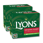 Lyons Original Blend Irish Tea Bags Smooth Taste and Unique Refreshing Aroma 232g (80 Tea Bags) x Pack of 2