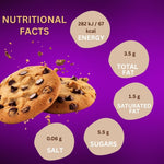 Milk Chocolate Chip Cookies Bundle – Soft & Chewy, Chocolatey Snack Pack 135g – Delicious Dessert Treats, Ideal for Sharing or Gifting, Pack of 3