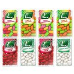 Mixed Mini Candies Flavors, Lime & Orange, Fruit Adventure, Cherry Cola, and Mint Flavor Pack of 8, 144g