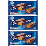 Chocolate Wafer Bar Bundle | BlueRiband Milk Chocolate Wafer Bars – 6 x 18g | Classic Crispy Wafers Coated in Smooth Milk Chocolate | 92 Calories Per Bar, 108g Total, Pack of 3