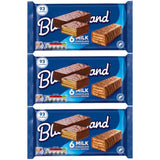 Chocolate Wafer Bar Bundle | BlueRiband Milk Chocolate Wafer Bars – 6 x 18g | Classic Crispy Wafers Coated in Smooth Milk Chocolate | 92 Calories Per Bar, 108g Total, Pack of 3