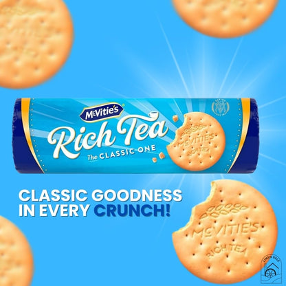 McVities Classic Rich Tea Pack of 3, 300g