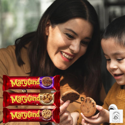 Cookie Bundle Pack - Maryland Double Chocolate, Caramel & Choco Chip Cookie 200g x Pack of 3