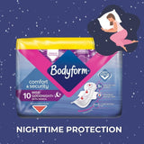 Maxi Goodnight Comfort & Security with Wings, Pack of 4x10 (40 Pads)