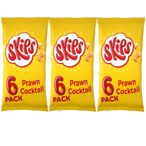 KP Skips Prawn Cocktail Pack of 3 (6x13.1g)