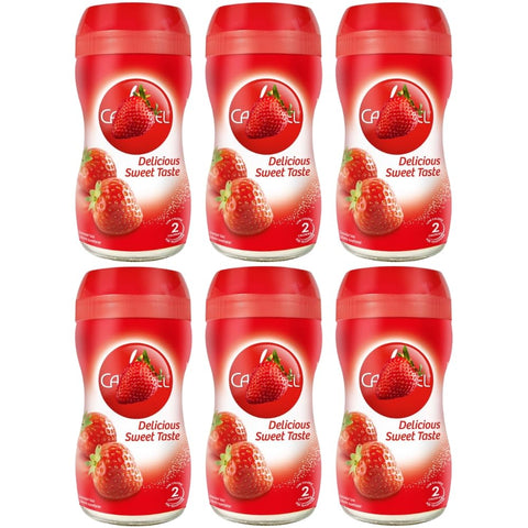 Strawberry-Flavored Low Calorie Sweetener Bundle – Sugar Substitute for Coffee, Tea & Baking – Keto Friendly, Diabetic Safe – Pack of 6 (40g Each)
