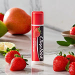 Lip Balms Unisex Chaptstick Variety Flavors Medicated Moisturizers | Classic Original 4g (Blue) & Strawberry 4g (Pink) Lip Balm Tubes