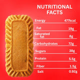 Caramel Biscuit Bundle – European-Style Coffee Cookie Treat – Caramelised Biscuits 250g (6-Pack)