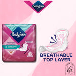 Bodyform Freshness & Protection Ultra Long Sanitary Towels 8 Pads (Pack of 4)