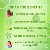 Calamansi Shampoo and Conditioner for Women, Dazzling Shine for All Types of Hair, 400ml (Pack of 2)