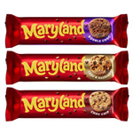 Cookie Bundle Pack - Maryland Double Chocolate, Caramel & Choco Chip Cookie 200g x Pack of 3