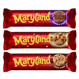 Cookie Bundle Pack - Maryland Double Chocolate, Caramel & Choco Chip Cookie 200g x Pack of 3
