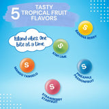 Assorted Sweet Skittles Fruit Flavoured Sharing Pouch - Skittles Wild Berry & Tropical, Fruits Giants & Crazy Sours (4 Packs)