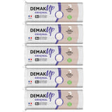 Cotton Pads – 5 Packs of 105 Rounds – Gentle, Dual-Sided Makeup Removal Pads with Ribbed and Smooth Surfaces