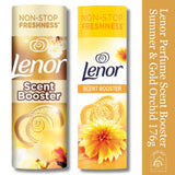 In-Wash Laundry Perfume Scent Booster Summer & Gold Orchid 176g, 2 Packs of Non-Stop Freshness