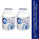 Wrigleys Extra Ice Sugarfree Peppermint Gum 46pcs x 2 Packs