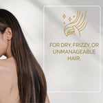 Smooth Hair Shampoo & Conditioner Set – Frizz Control & Moisture Boost for Dry Hair, Strengthening Formula – 2 x 250ml