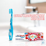 Kids Toothpaste Splash 50ml | Cavity Protection for Ages 3-8, Enamel Strengthening, Gentle Formula with Fun Flavor (Pack of 3)