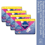 Maxi Goodnight Comfort & Security with Wings, Pack of 4x10 (40 Pads)