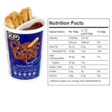 KP Choc Dips Original 24g, Pack of 2, Case of 3 (6 x 24g)