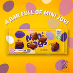 Cadburry Chocolate Bar Tablet With Micro Mini Eggs 110g, Pack of 2