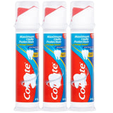 Toothpaste Cavity Protection Pump Bundle 100ml – Pack of 3 | Fluoride Formula for Strong Teeth & Fresh Breath | Anti-Cavity Daily Dental Care