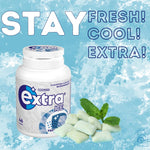 Wrigleys Extra Ice Sugarfree Peppermint Gum 46pcs x 2 Packs