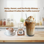 The Skinny Food Coffee Flavour Vegan Syrup Bundle Pack - Salted Caramel, French Vanilla & Hazelnut Praline Concentrate with sweetener 60ml x Pack of 3