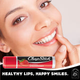 Lip Balms Unisex Chaptstick Variety Flavors Medicated Moisturizers | Classic Original 4g (Blue) & Strawberry 4g (Pink) Lip Balm Tubes