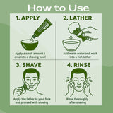 Men's Shaving Cream Classic 100ml x Pack of 6