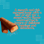 Fingers Biscuit Bars Multipack, Salted Caramel, White Chocolate, and Chocolate 9 x 20g (Pack of 3)