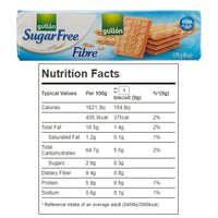 Gullon Sugar-Free Fibre Biscuit Vegetarian Pack of 3, 170g - product image 5