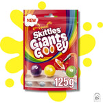 Red Skittles Fruits Giants Gooey Pack of 3 x 125g