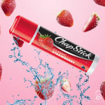 Lip Balms Unisex Chaptstick Variety Flavors Medicated Moisturizers | Classic Original 4g (Blue) & Strawberry 4g (Pink) Lip Balm Tubes