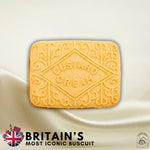 Hill Custard Vanilla Flavour Cream Sandwich Biscuits 150g x Pack of 4
