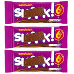 Chocolate Sandwich Cookies Snack Pack – 18 Individually Wrapped Treats (3 x 6 Packs) – Cream-Filled Biscuits, On-the-Go Snacks