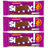 Chocolate Sandwich Cookies Snack Pack – 18 Individually Wrapped Treats (3 x 6 Packs) – Cream-Filled Biscuits, On-the-Go Snacks