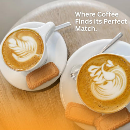 Caramel Biscuit Bundle – European-Style Coffee Cookie Treat – Caramelised Biscuits 250g (6-Pack)