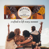 Linenvale Dark Chocolate Ginger Beautifully Crafted Biscuits Bundle - 150g x Pack of 3