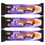 Milk Chocolate-Coated Soft Ginger Biscuit with Marshmallow Filling – 132g, Pack of 3 – Perfect Snack for Sharing