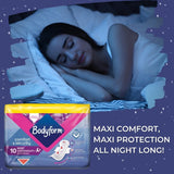 Maxi Goodnight Comfort & Security with Wings, Pack of 4x10 (40 Pads)